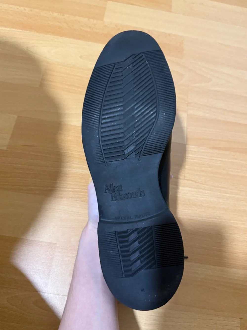 Allen Edmonds Black Leather Derby Dress Shoes